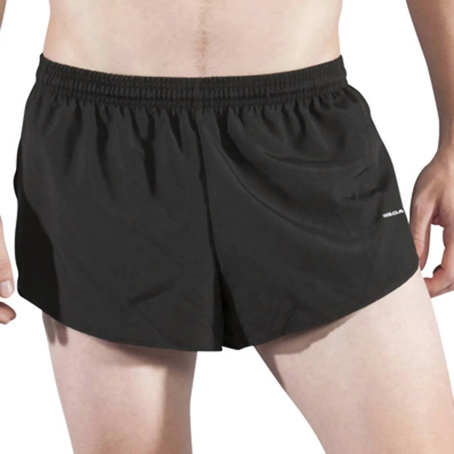 1" Elite Split Short In Black