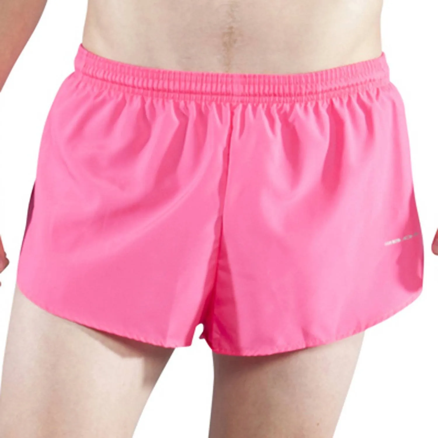 1" Elite Split Short In Hot Pink
