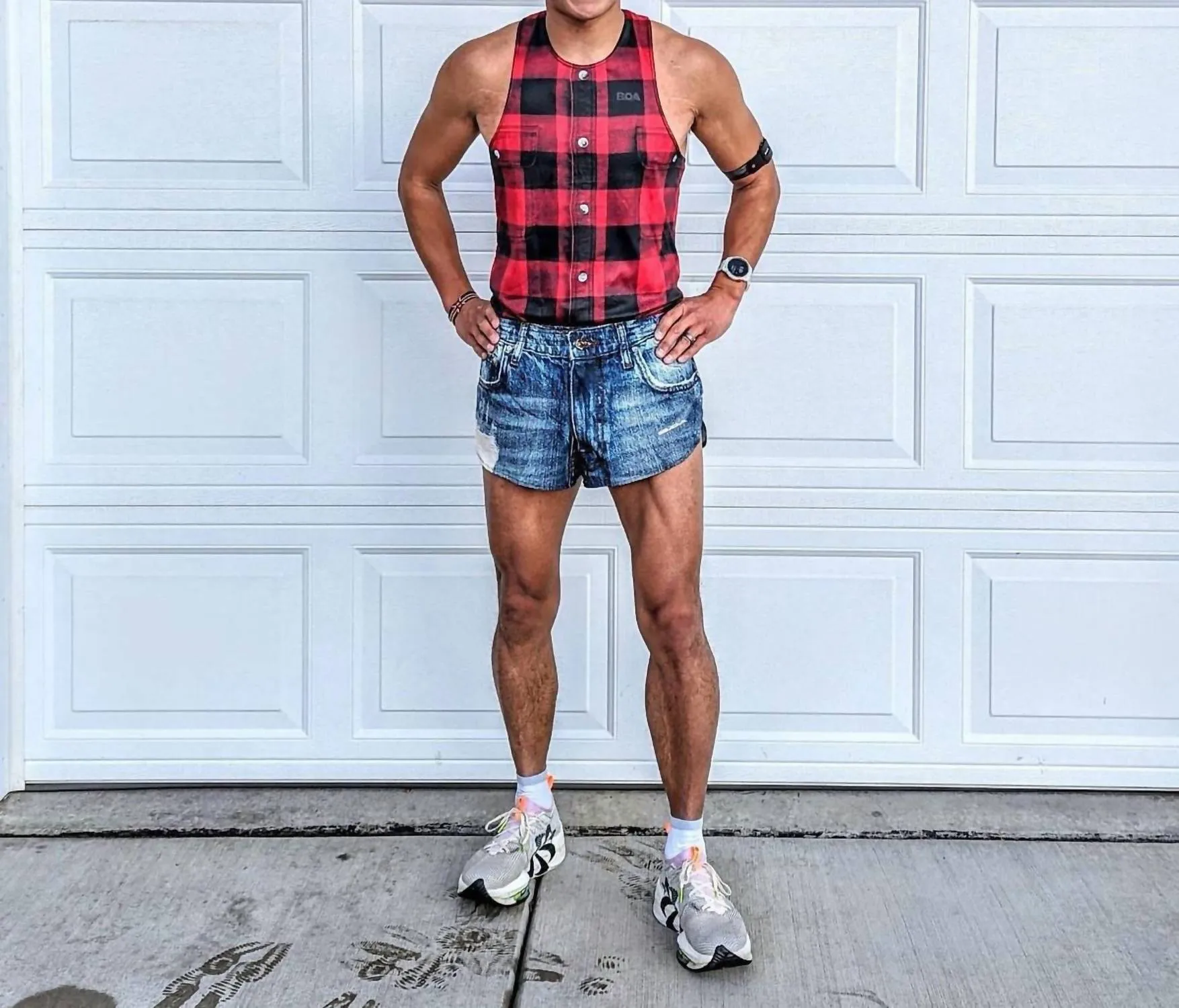 1" Elite Split Short In Jorts