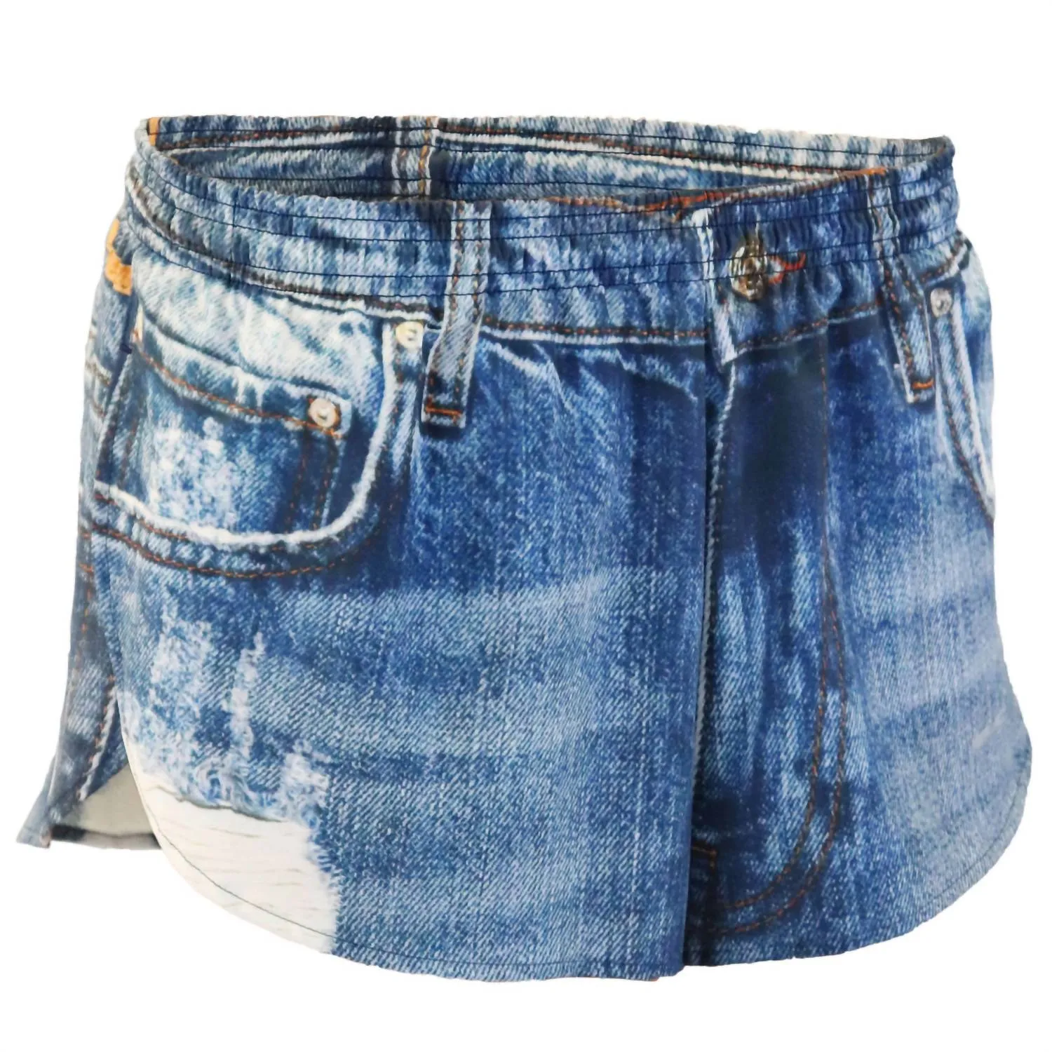 1" Elite Split Short In Jorts