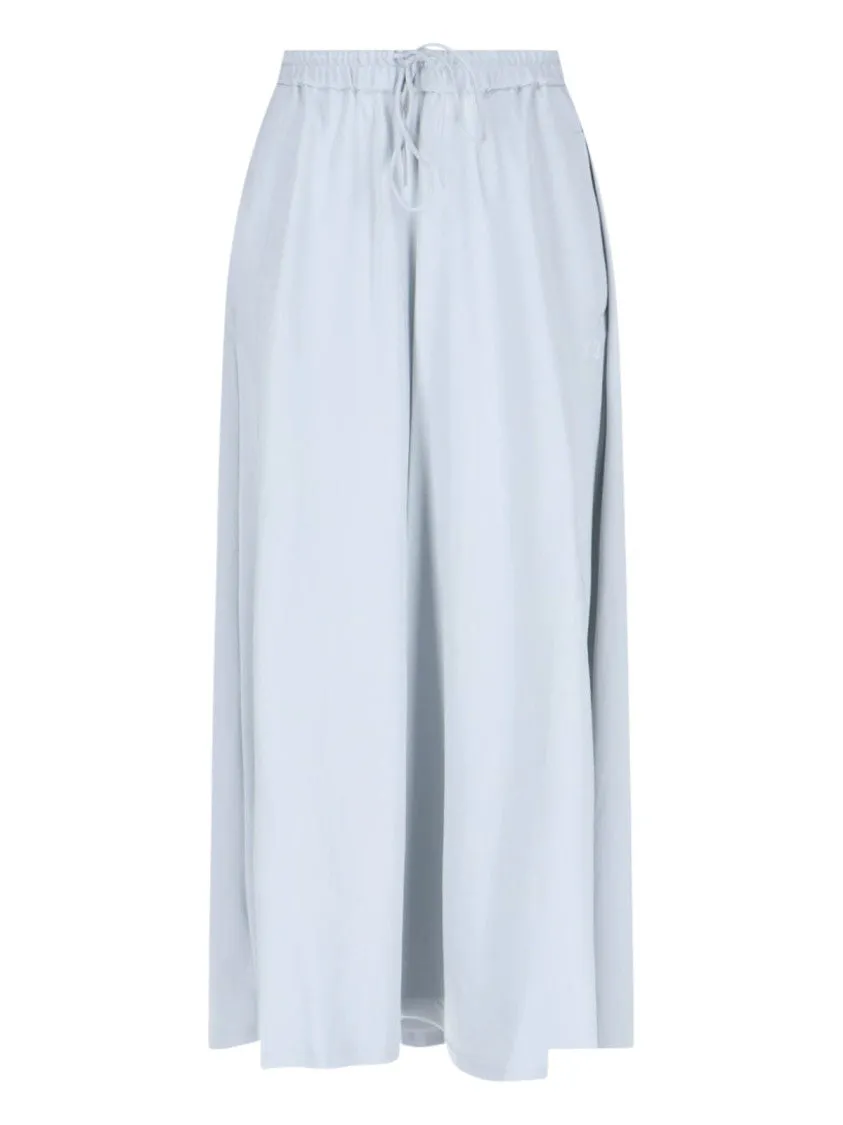 3-Stripes" Maxi Skirt  Blue