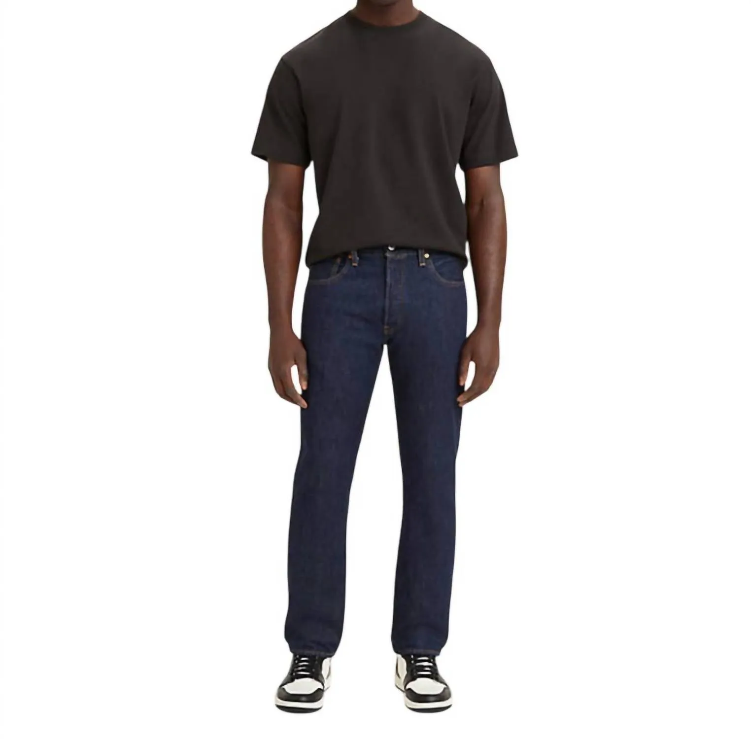 501 Original Straight Leg Jeans In Rinse