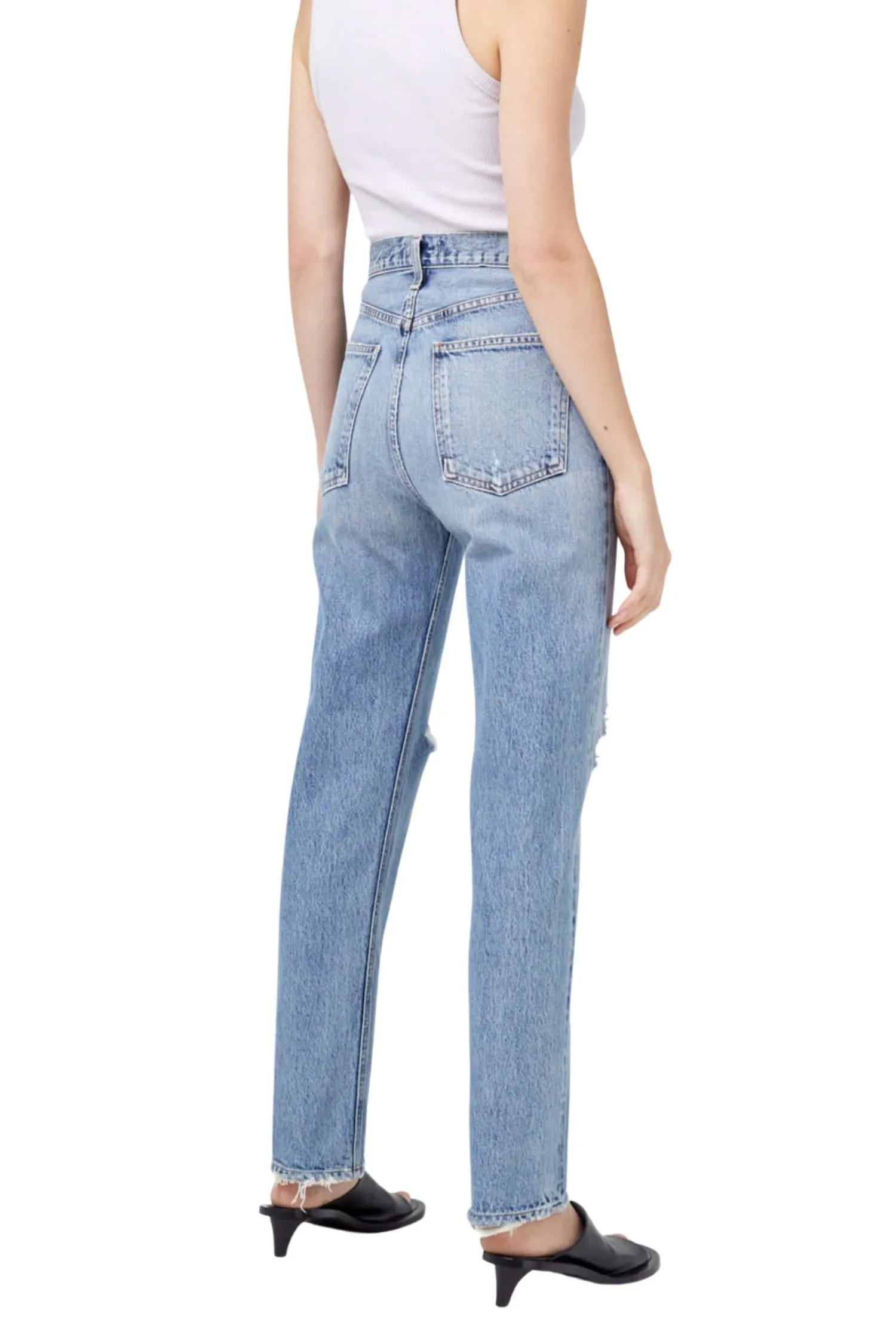 90's Pinch Waist Jeans In Rule