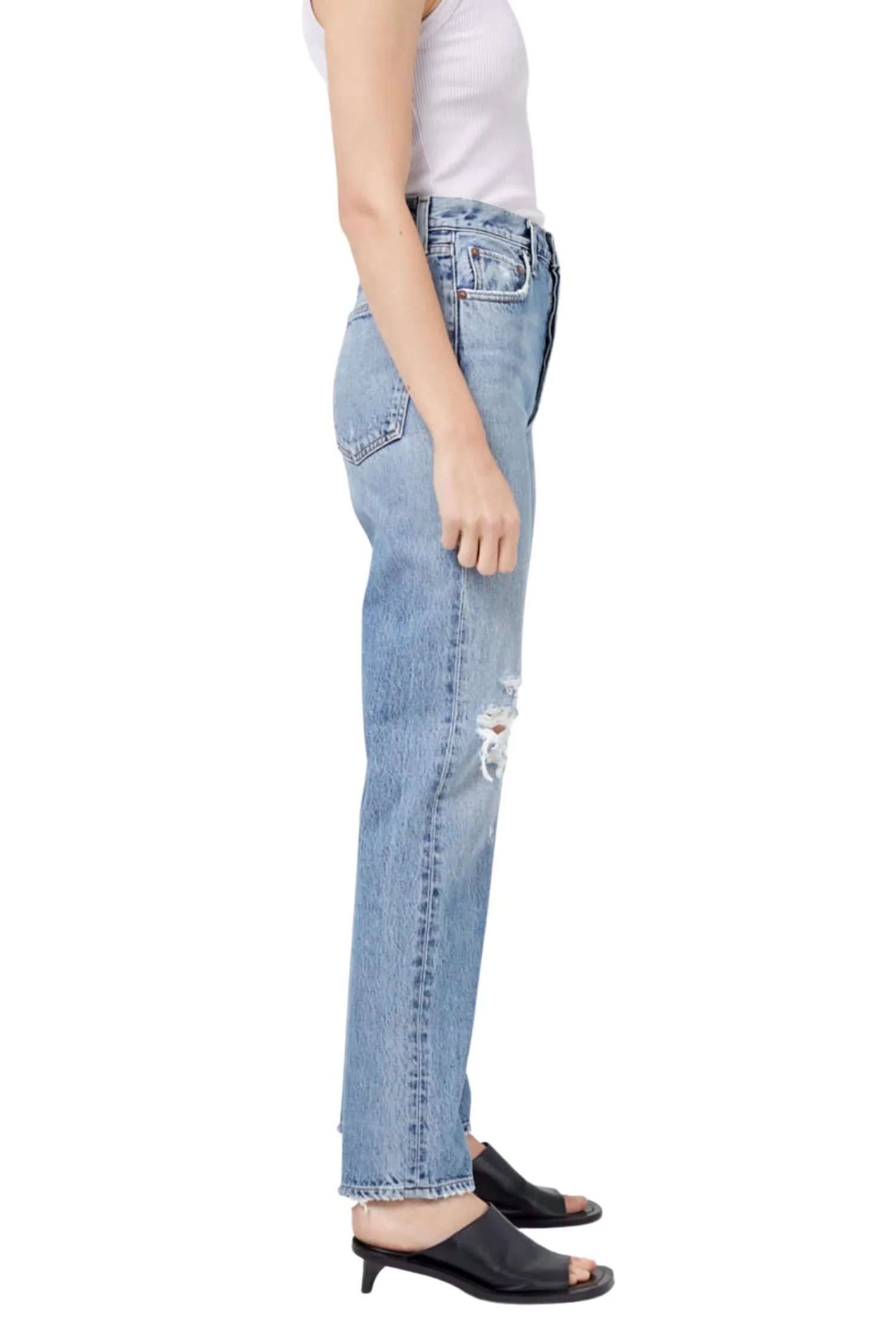 90's Pinch Waist Jeans In Rule