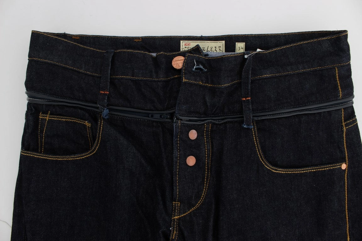 Acht Elegant Straight Fit Mens Luxury Men's Jeans