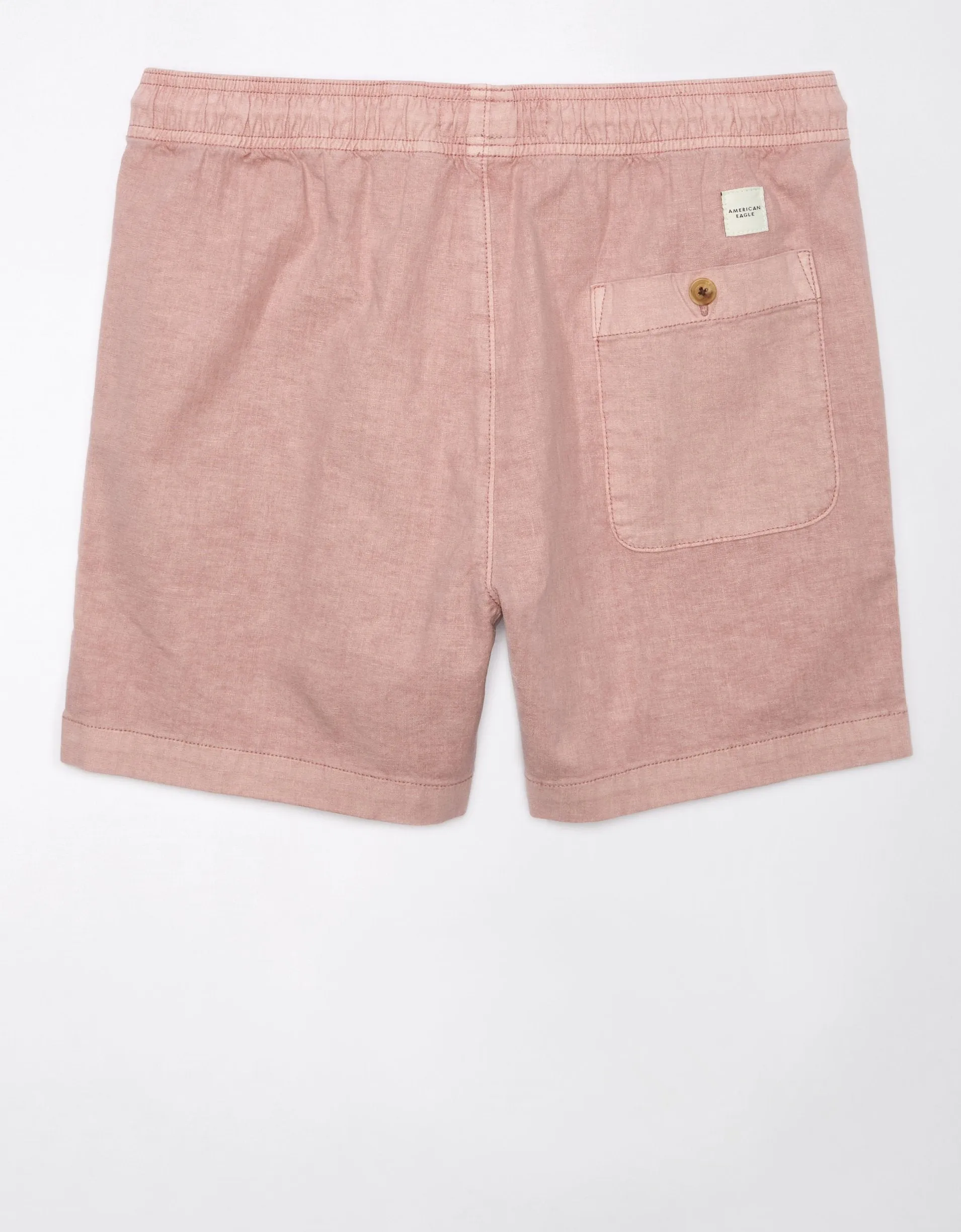 AE Flex 5" Linen-Blend Trekker Short