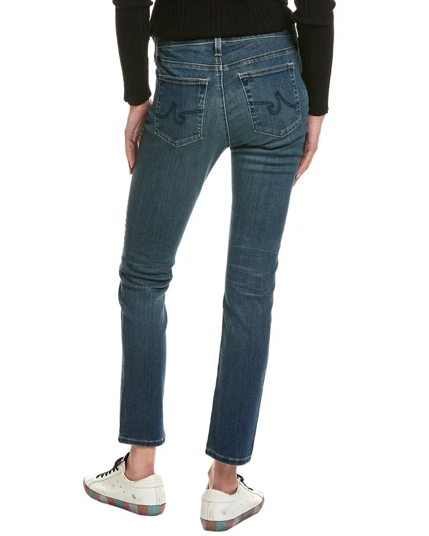 AG Jeans Mari 7 Years Baron High-Rise Slim Straight Jean