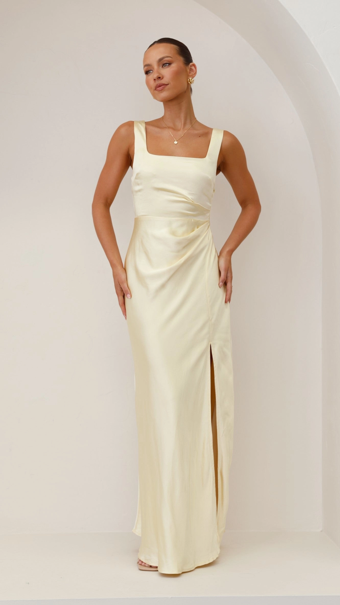 Alaria Maxi Dress - Yellow
