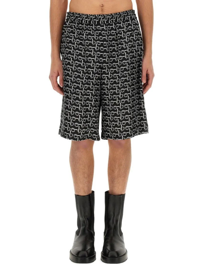 All Over Print Bermuda Shorts