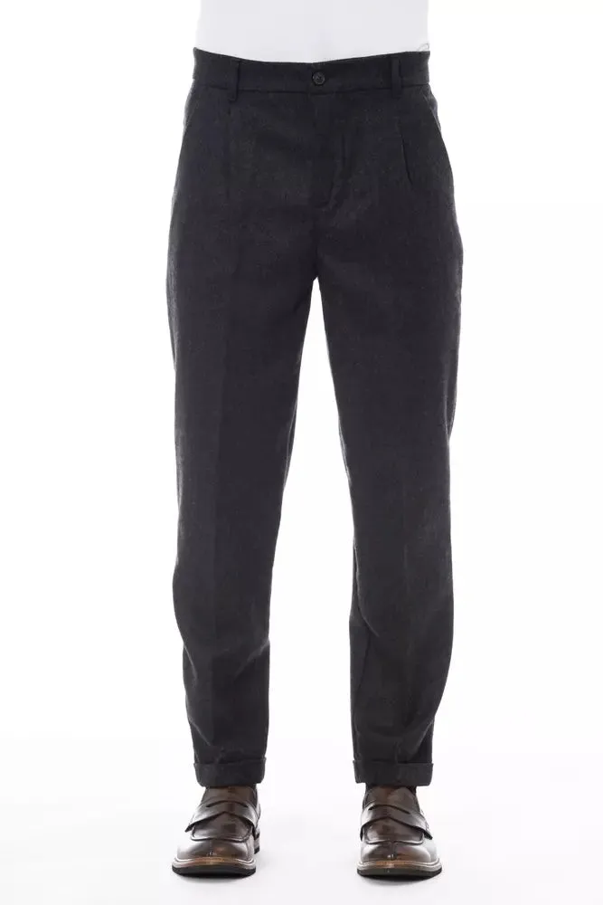 Alpha Studio Wool Men Men's Pant