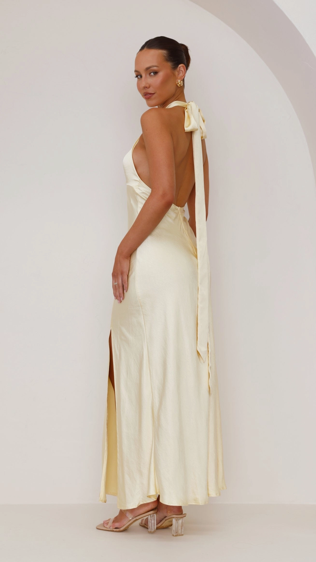 Amalia Maxi Dress - Yellow