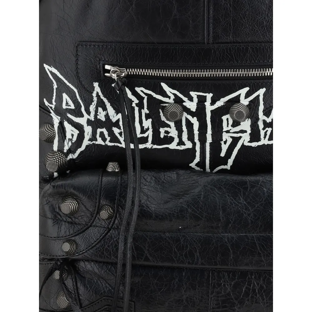 Balenciaga Logoed Backpack