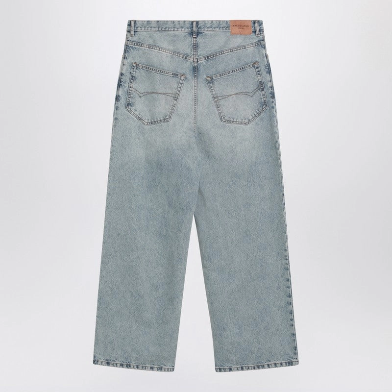 Balenciaga Men's Loose blue Jeans