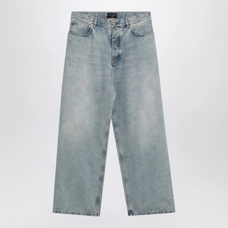 Balenciaga Men's Loose blue Jeans
