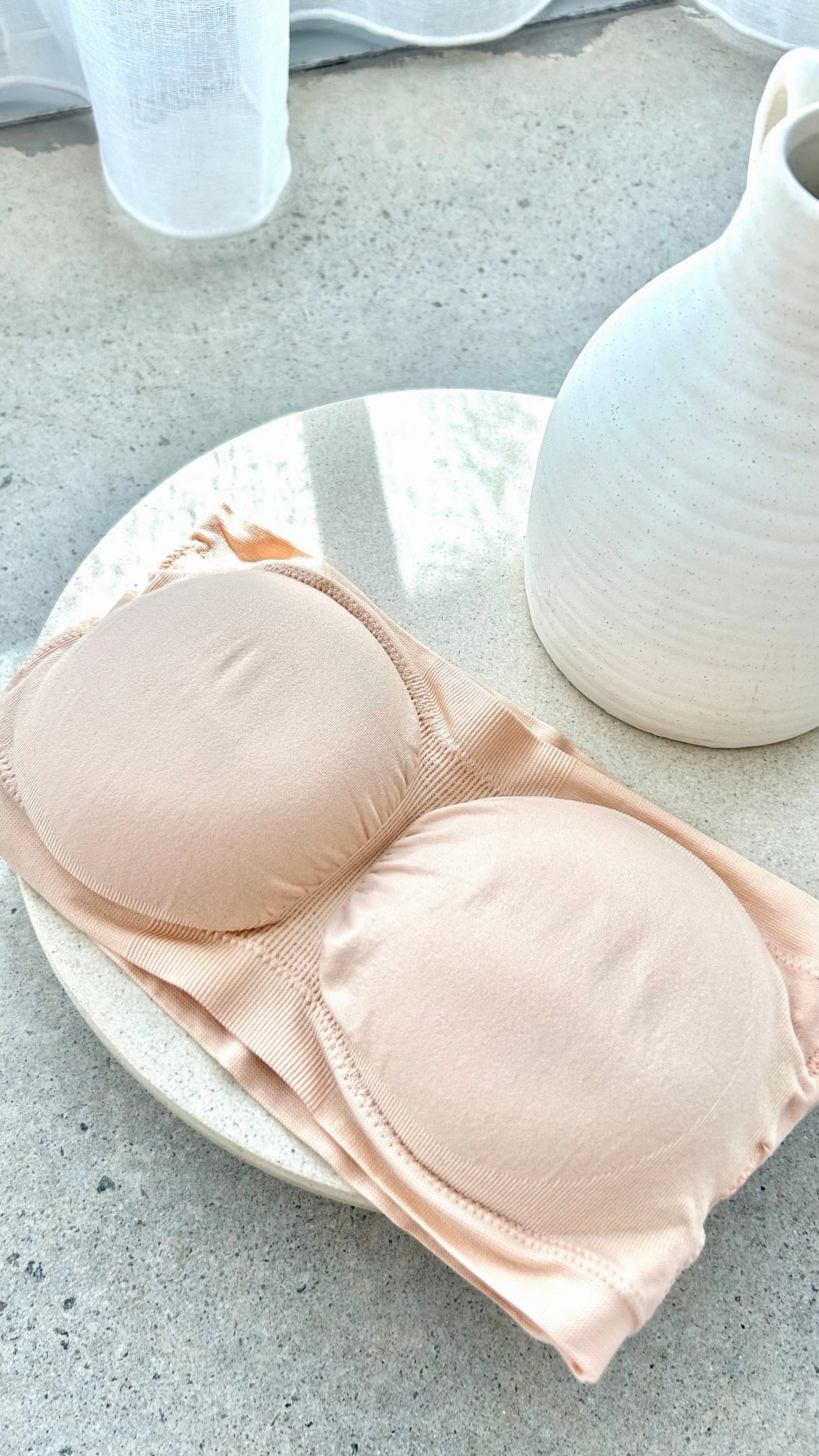Bandeau Bra - Nude