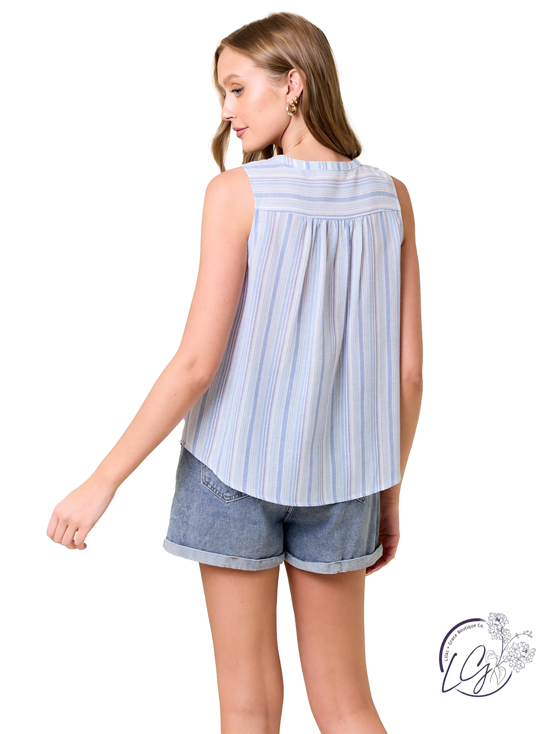 Bask in Stripes Top
