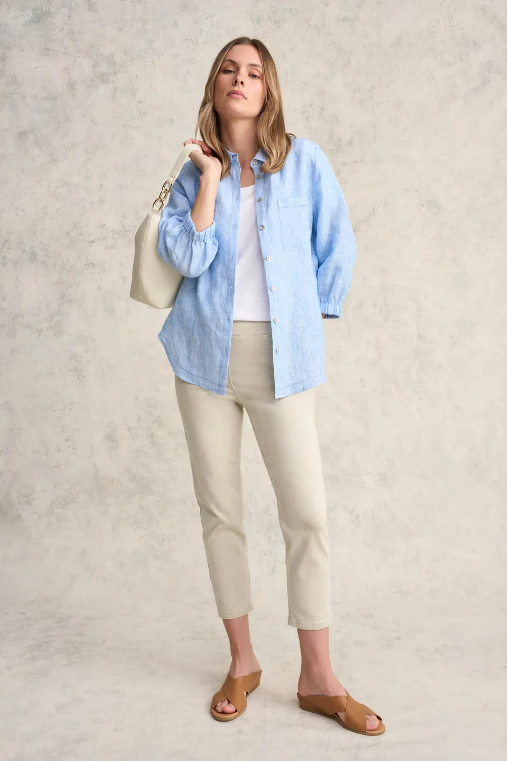 Bengajean 3/4 Slim Leg - Taupe