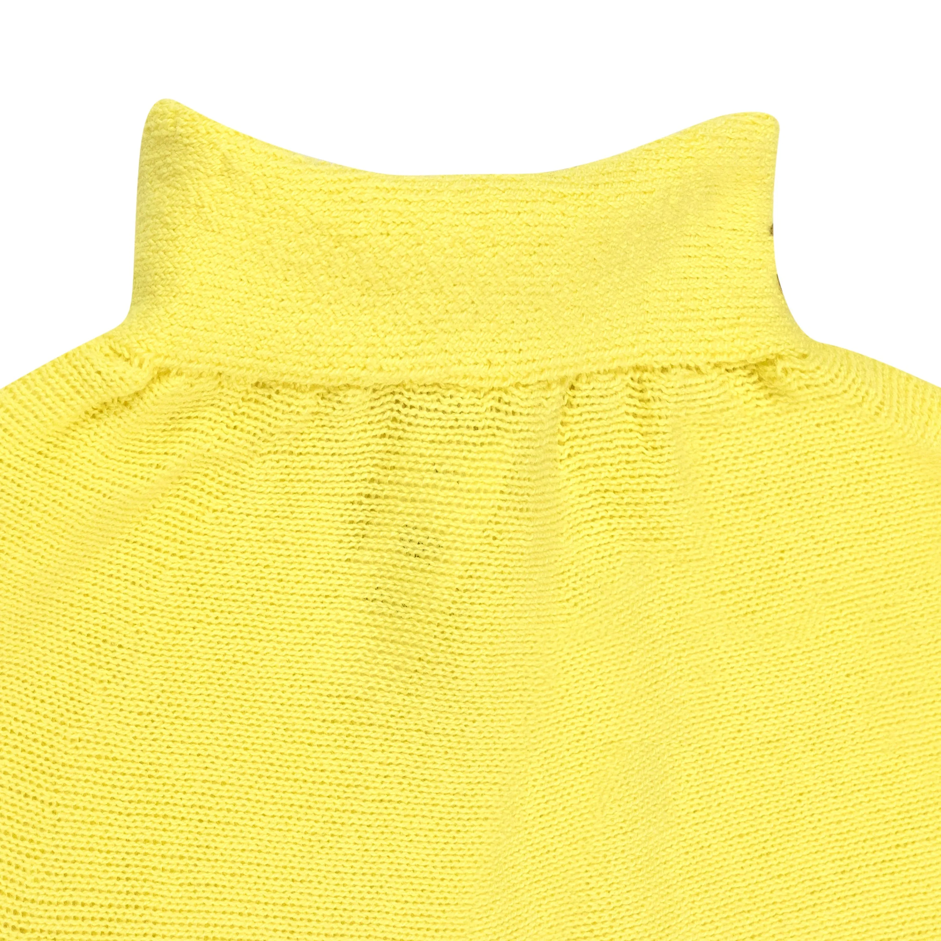 BETROTHED YELLOW MINI SKIRT
