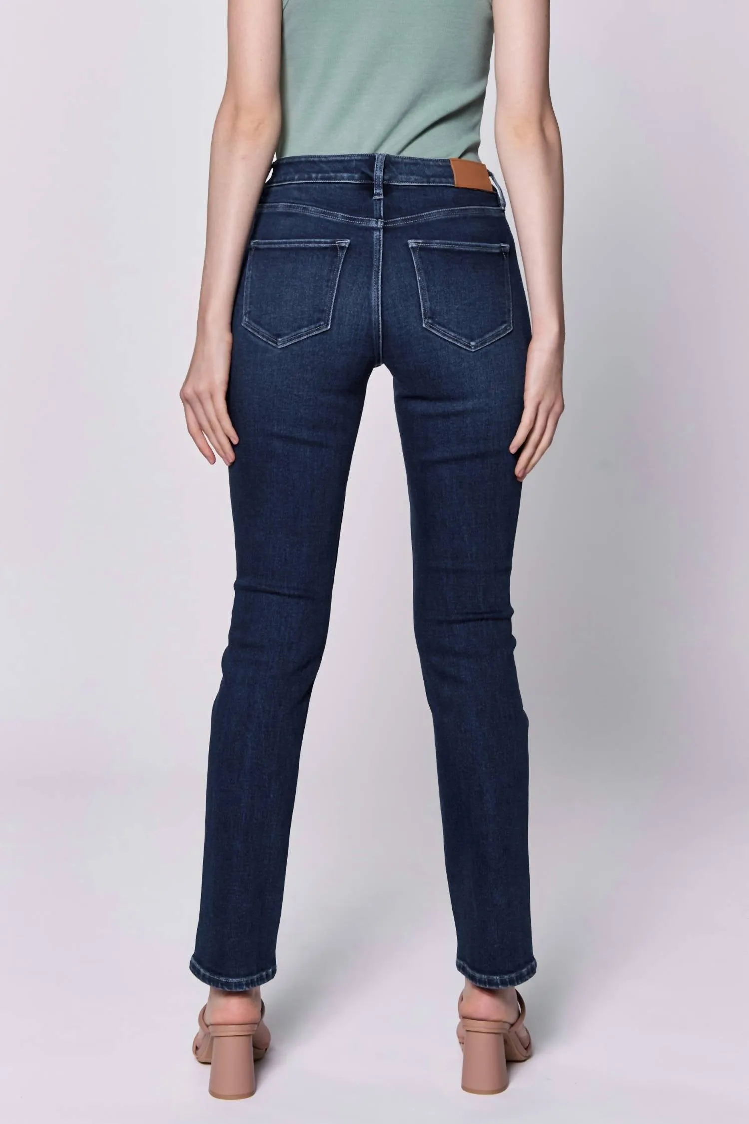 Blaire Slim Straight Jeans In Riviera