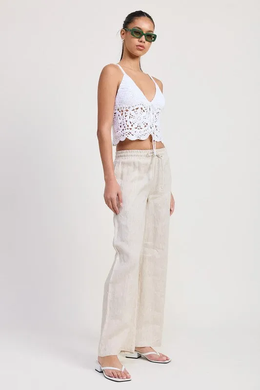 Boho Breeze Crochet Top