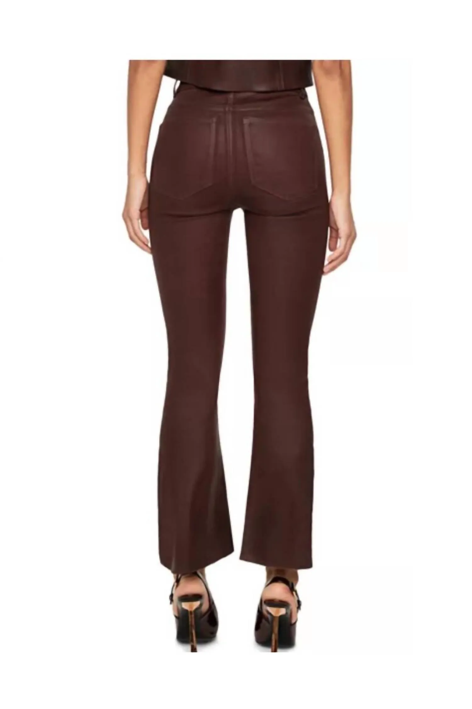 Bridget Instasculpt 27" Bootcut Jeans In Walnut Coated