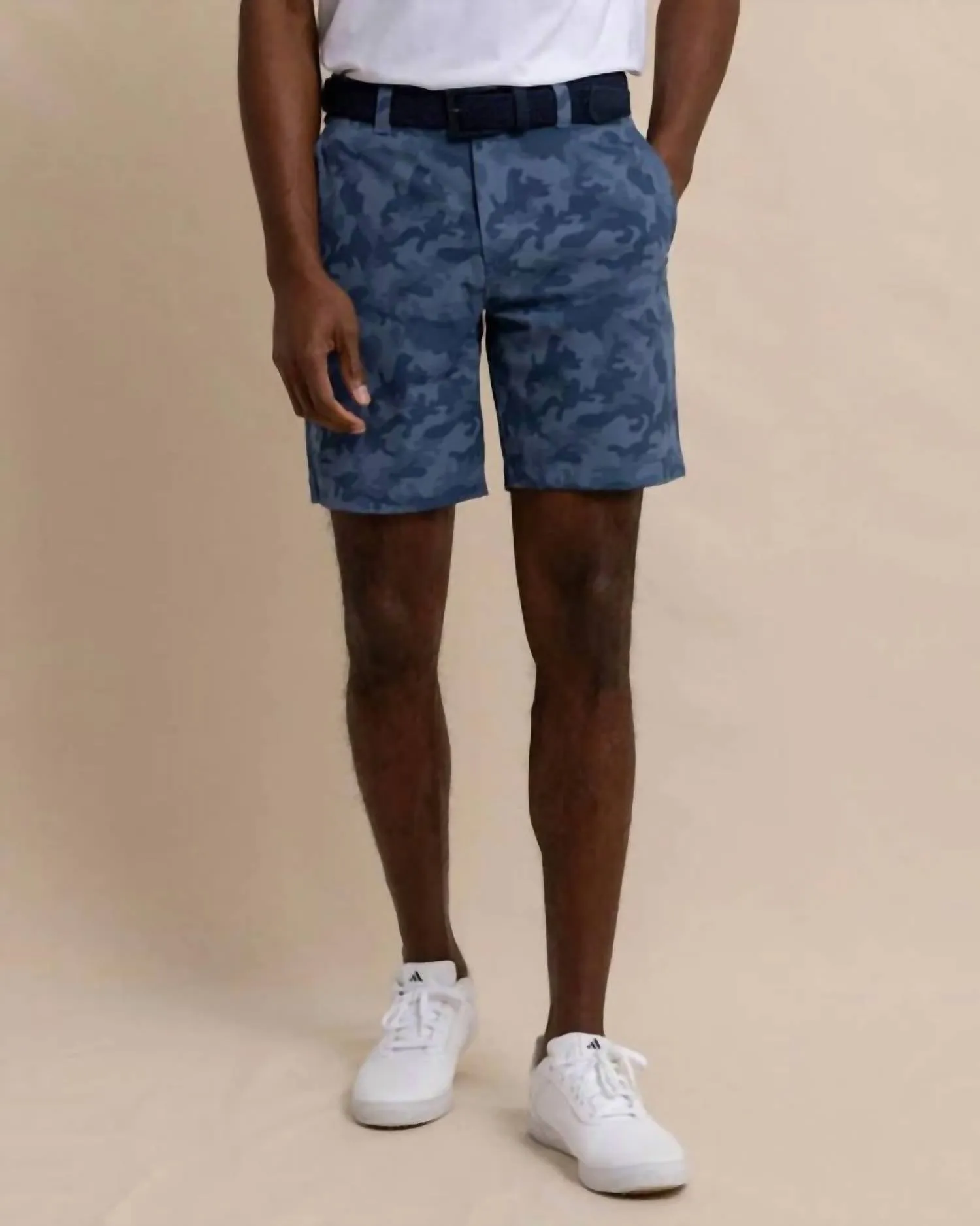 Brrrdie Island Camo Short In Dark Seas