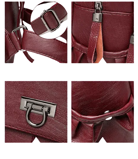 Brunela Leather backpacks