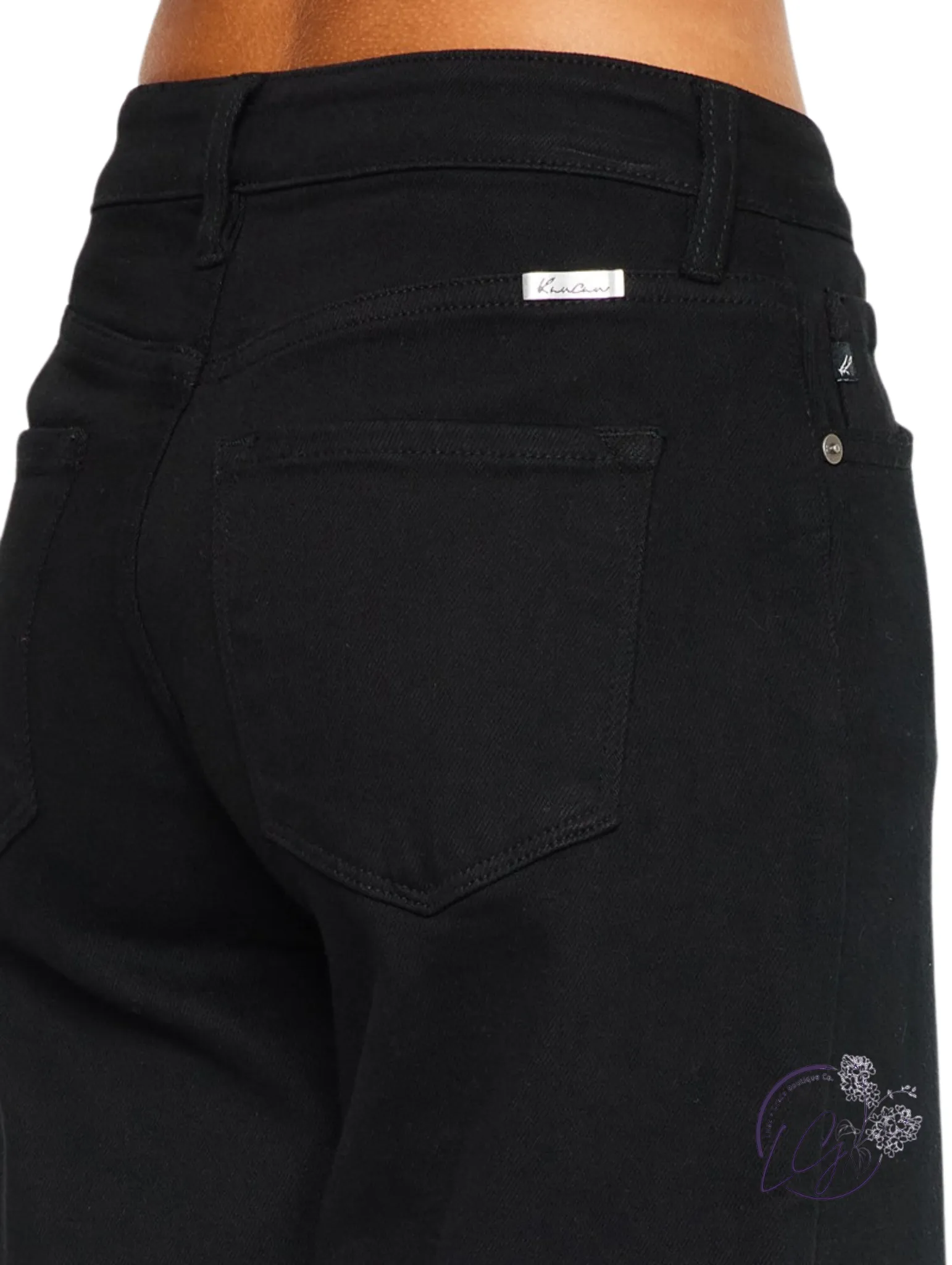 Brynlee High Rise Crop Wide Leg By Kan Can