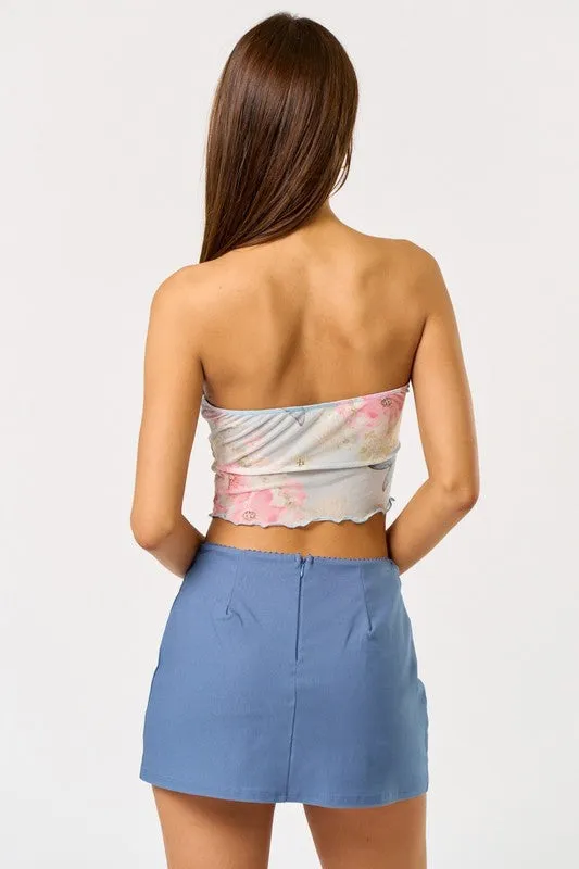 Butterfly Kisses Scarf Top