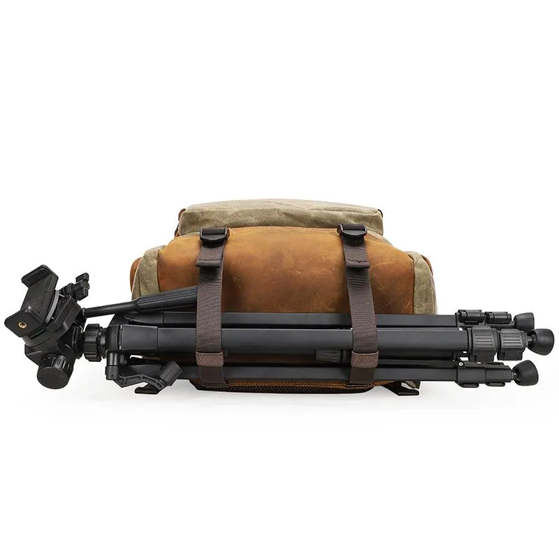 CANVAS WATERPROOF 15???? MENS LARGE NIKON CAMERA BACKPACK CANON CAMERA BAG DSLR CAMERA BAG FOR MEN