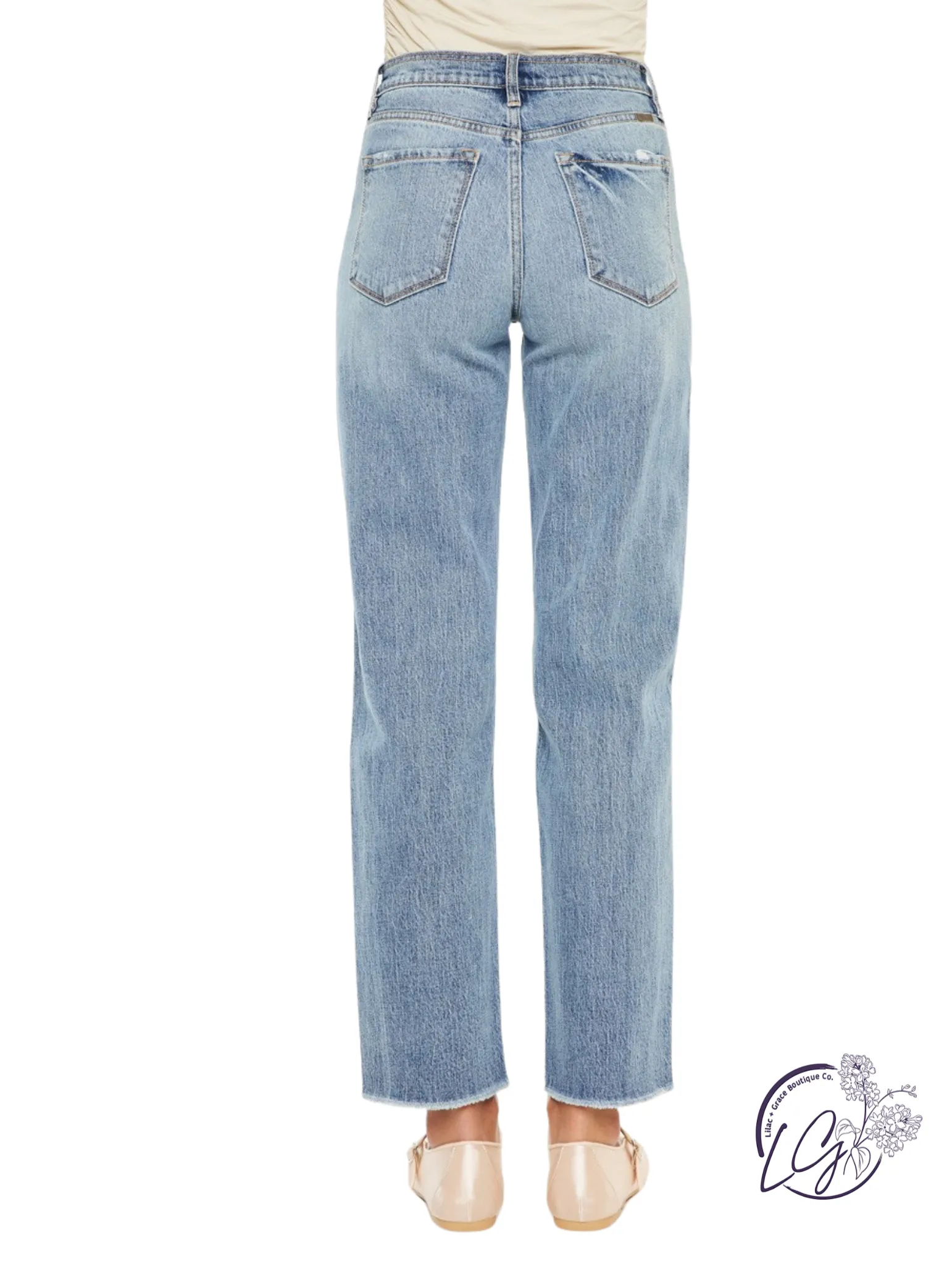 Catalina Ultra High Rise Boyfriend  By Kan Can