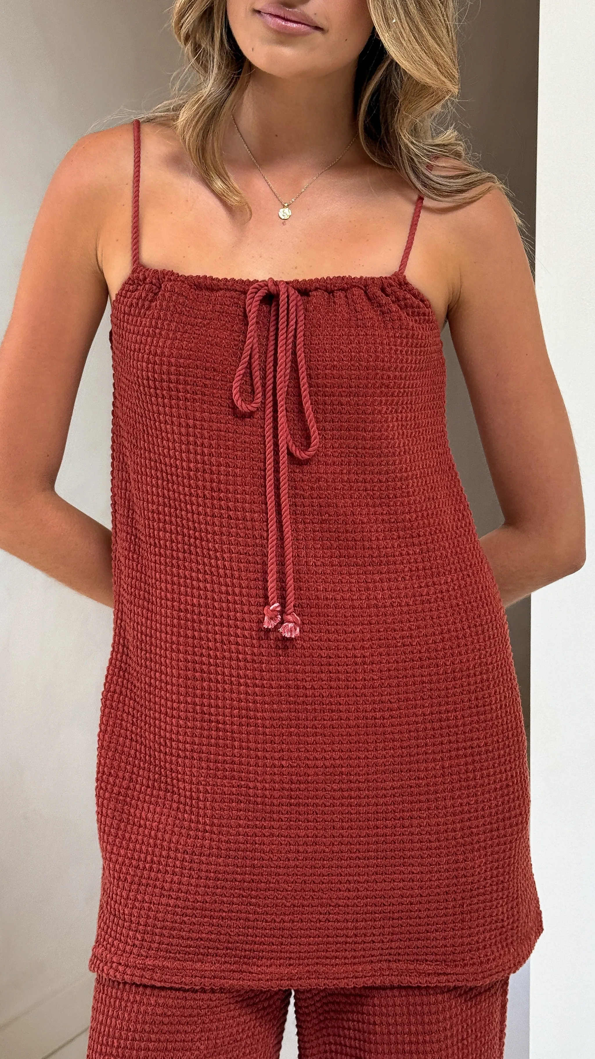 Catie Top - Rust