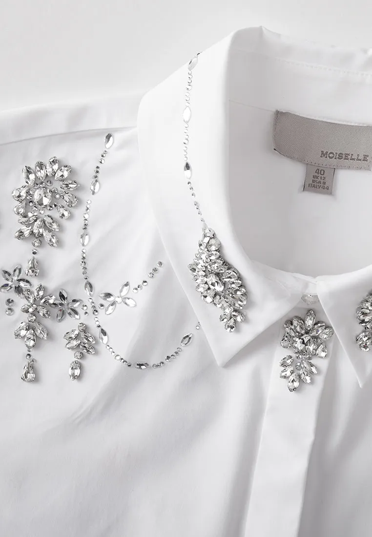 Chandelier Crystal Blouse