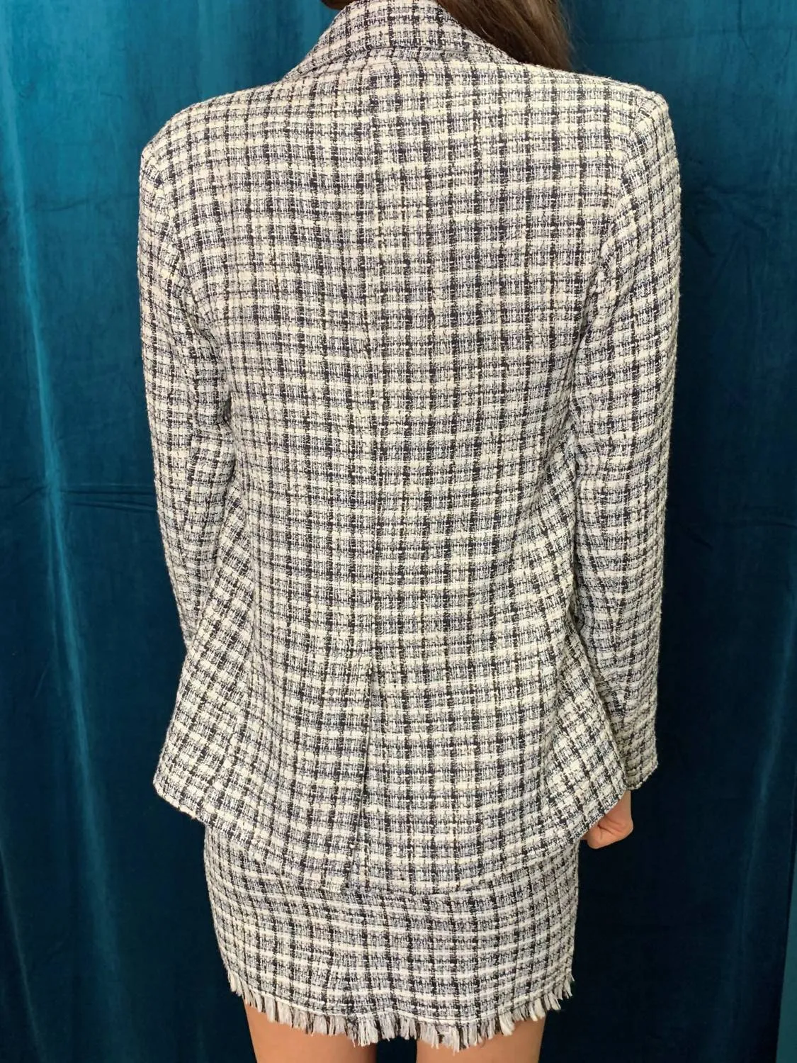 Chloe Skirt In Black And White