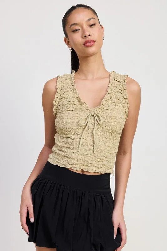 Cloud Break Sleeveless Top