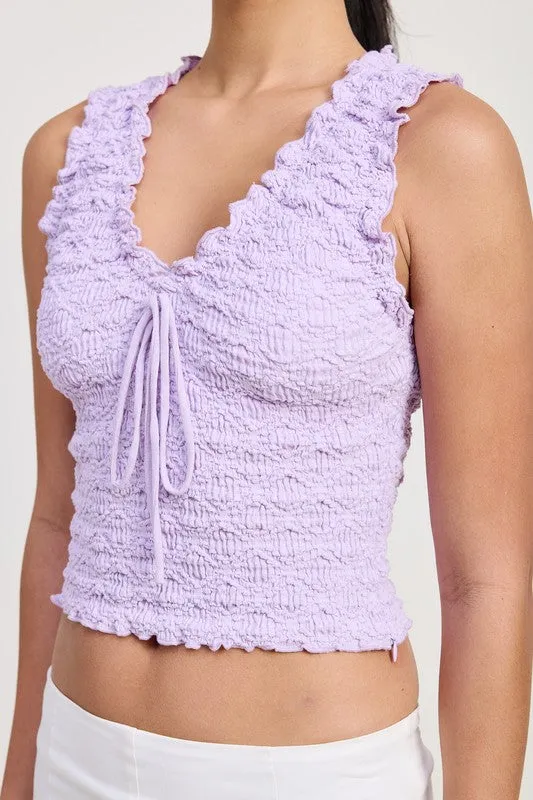 Cloud Break Sleeveless Top