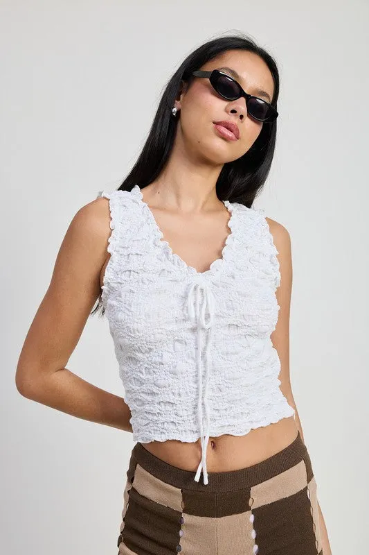 Cloud Break Sleeveless Top