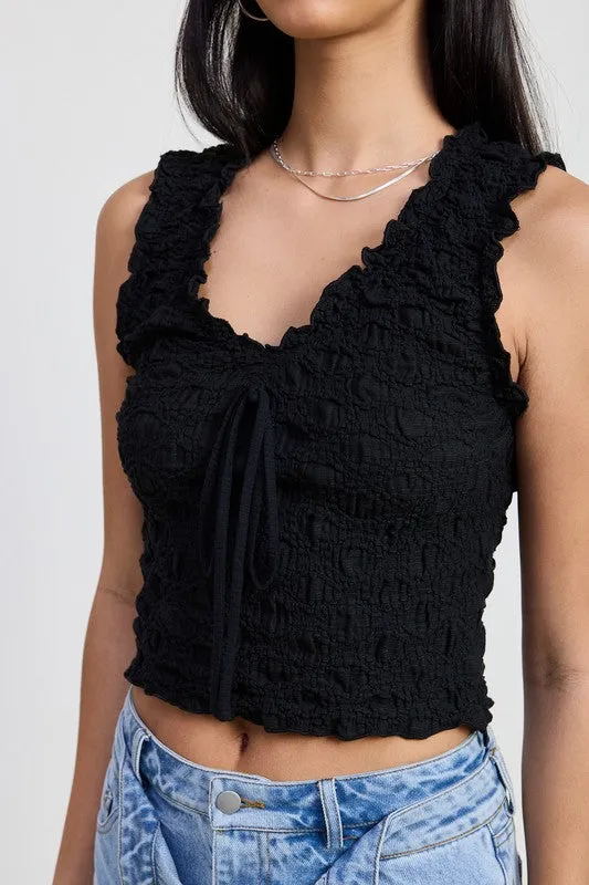 Cloud Break Sleeveless Top