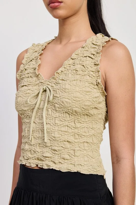 Cloud Break Sleeveless Top