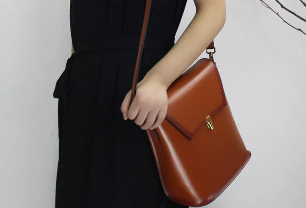 College Leather Backpacks for Women Shoulder bag for Women