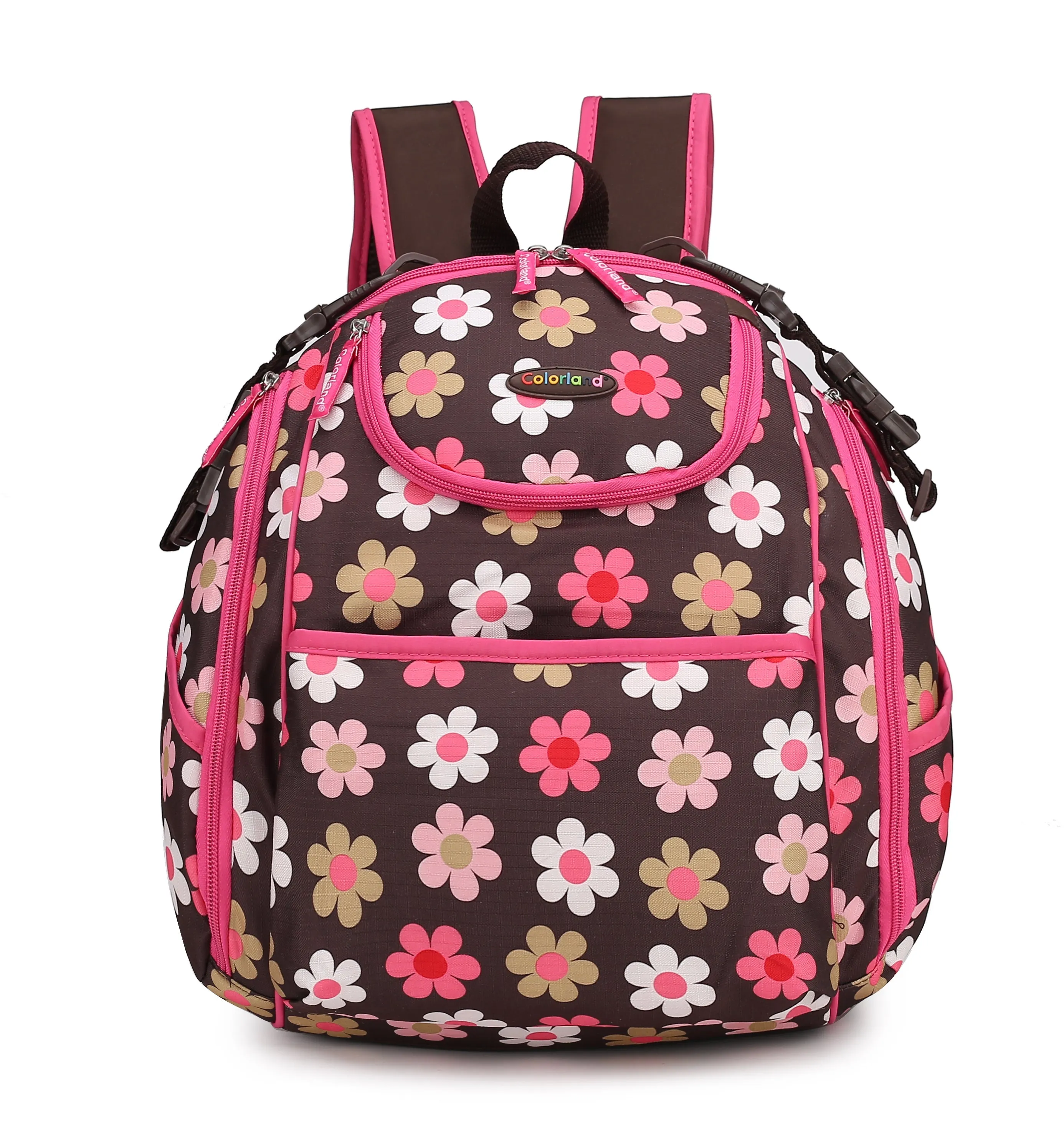 Colorland Large Backpack with Multi-Pockets