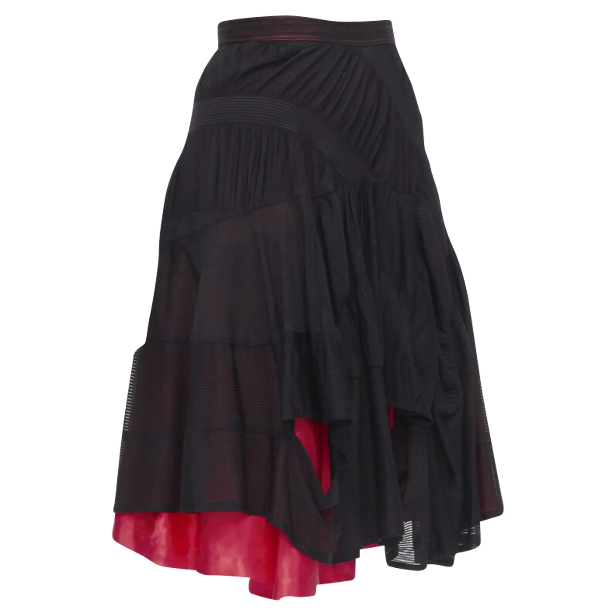 Comme Des Garcons shir ruffle layer skirt