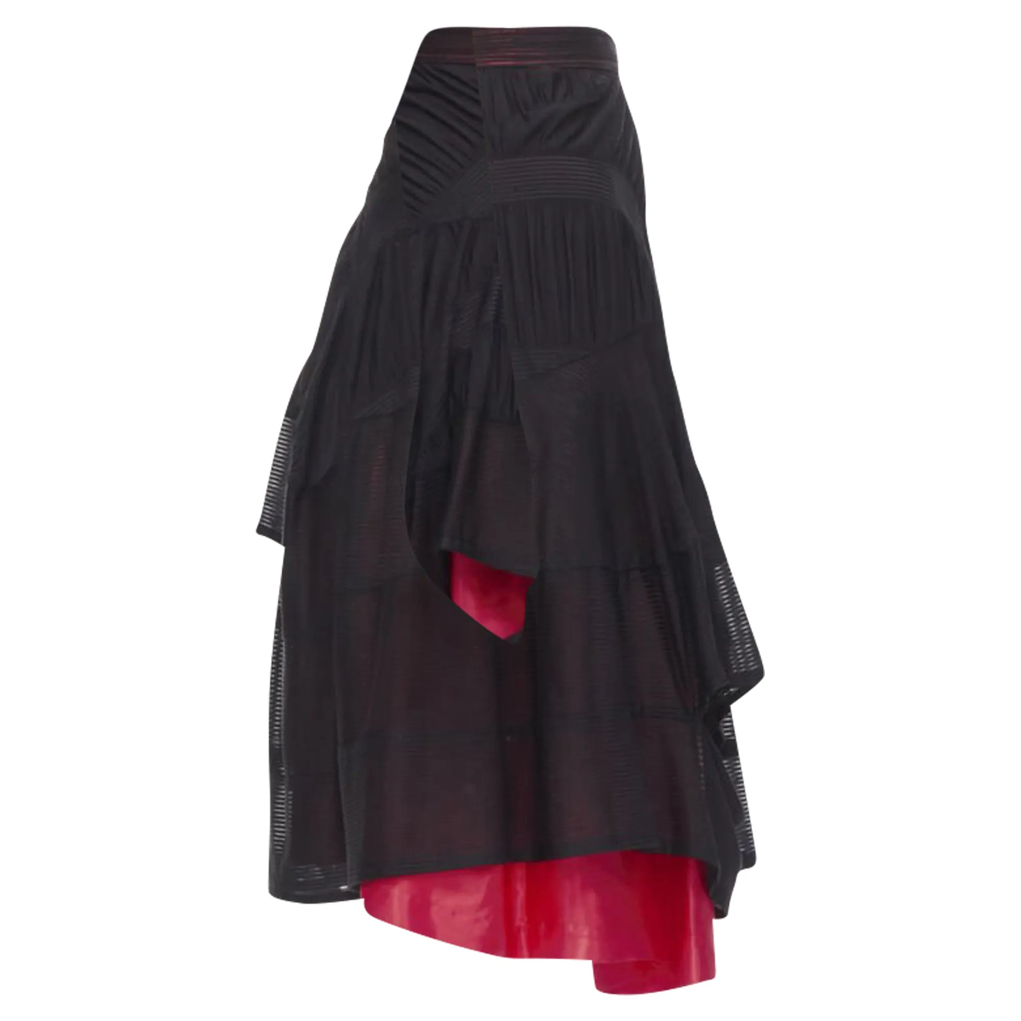 Comme Des Garcons shir ruffle layer skirt