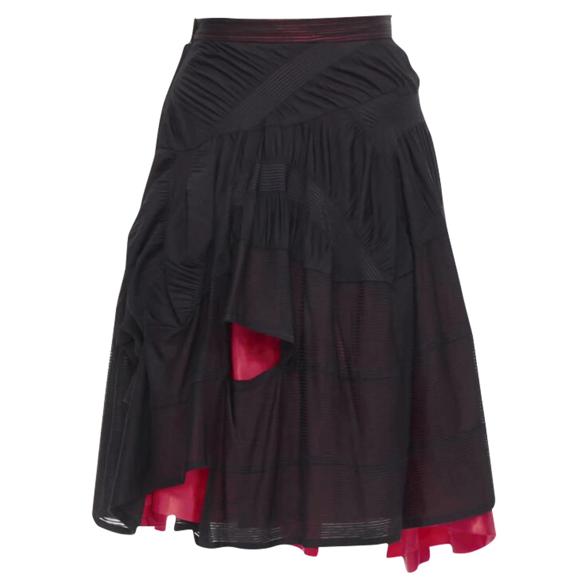 Comme Des Garcons shir ruffle layer skirt