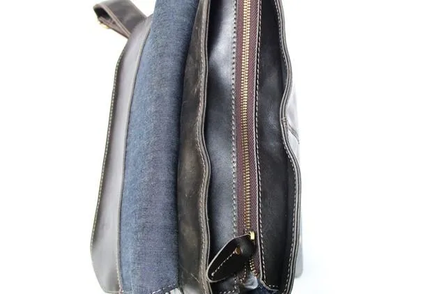 Cool Brown Mens Leather Backpack Cool Travel Backpacks School Backpacks for men