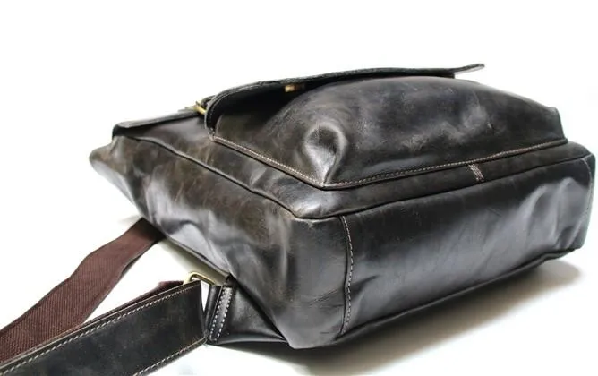 Cool Brown Mens Leather Backpack Cool Travel Backpacks School Backpacks for men