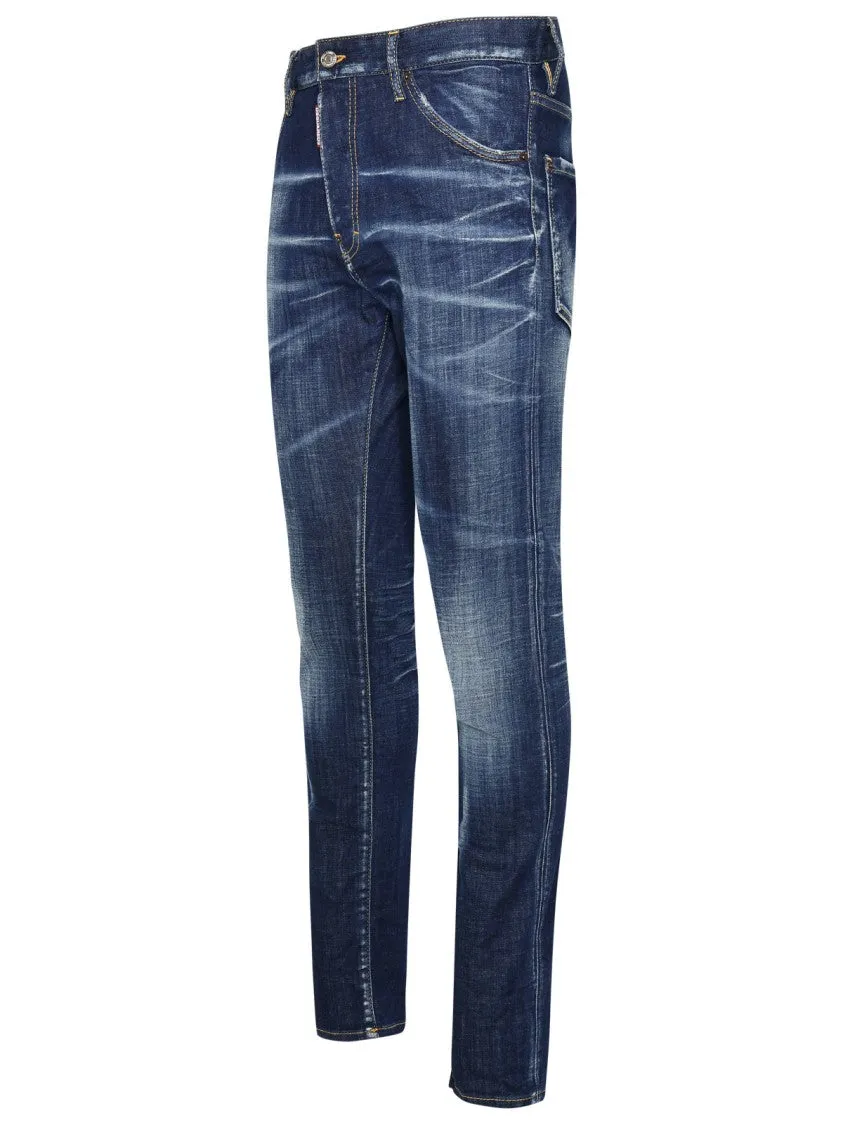 Cool Guy Blue Cotton Jeans