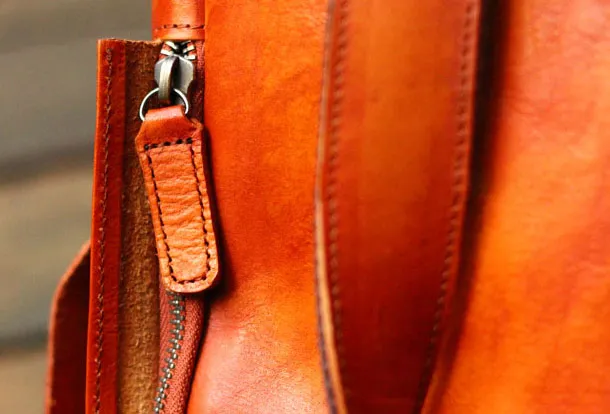 Cool Leather Mens Backpack Vintage Travel Backpack School Backpack for men