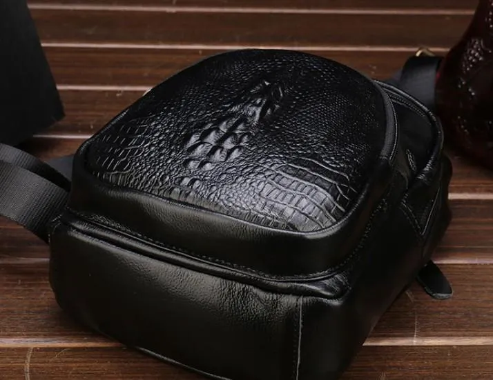 Cool Leather Mens Sling Bags Sling Shoulder Bags Sling Backpack Chest Bag for men