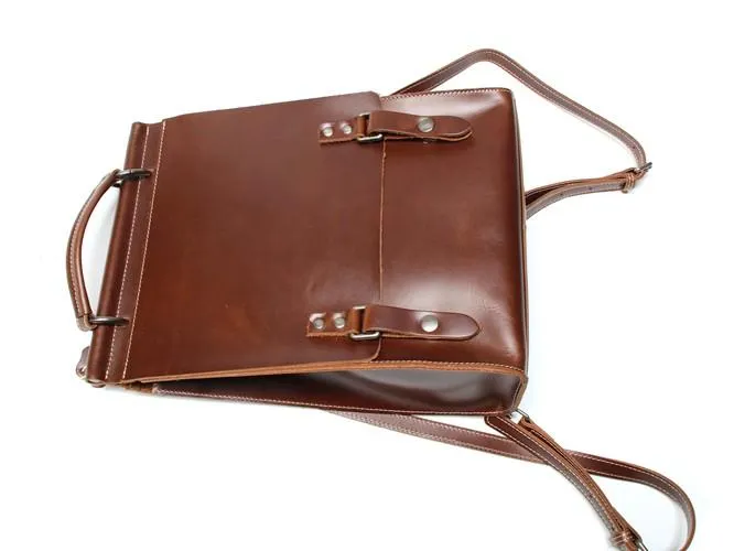 Cool Mens Leather Backpacks Travel Backpack School Backpacks for Men